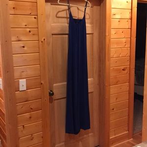 Express royal blue maxi dress